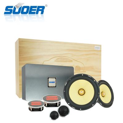 China Suoer High End Car Amplifier Set DSP Car Audio Tuned Speaker and Amplifier with Frequency Divider and Treble Trumpet Car Amplifier for sale