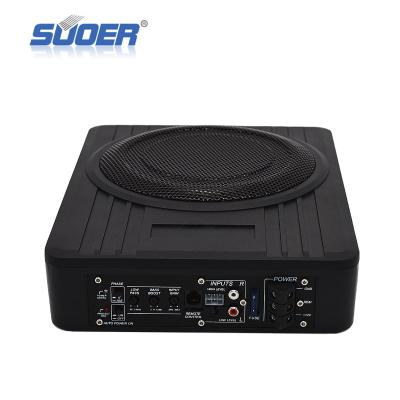 China Beach Vihicle Suoer 8 Inch Car Subwoofer Subwoofer High Power Audio Flat Bass Under The Seat Car Subwoofer for sale