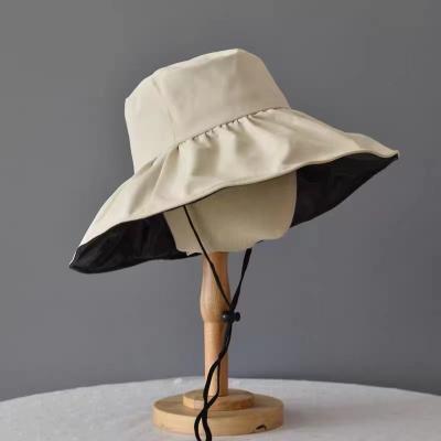 China Outdoor Fisherman Hat Brim Character Umbrella Unisex Wide Style Custom Material for sale