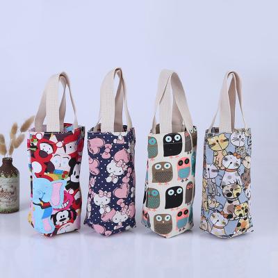 China Preferred canvas fabric material is strong and durable fashion handbag bucket tote bag for sale