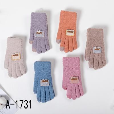 China Simple children's knitted gloves of winter 2020 for sale