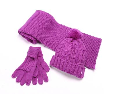 China Square hat and scarf gloves for sale