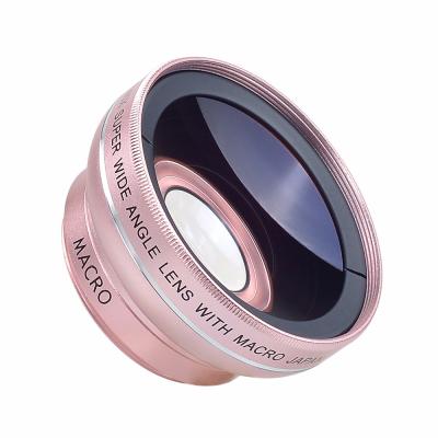 China Take Images 0.45X Macro Wide Angle Mobile Phone Camera Lens For Mobile Phone Camera Fisheye Glass Kit For iPhone Fisheye Lens for sale