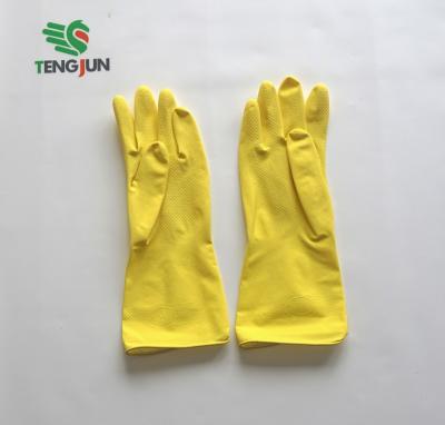 China Chinese Latex Gloves Supplier Household Gloves Spray Coating Children Rubber Gloves for sale