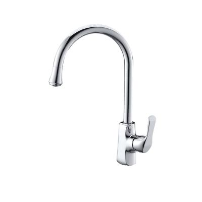 China Kitchen Sense Faucets New Design Modern Style Brass Body Hot And Cold Faucet for sale