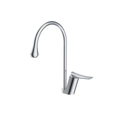 China Metered Faucets Made In China Modern Brass Kitchen Faucet Commercial Hot Cold Water Mixer Tap Kitchen Faucet for sale