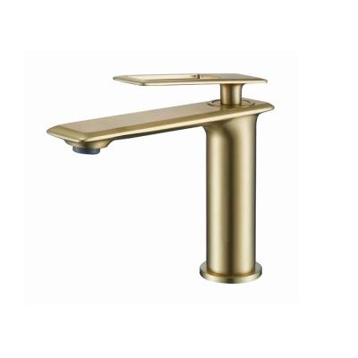 China Factory Supply Metered Single Lever Brass Basin Faucet Modern Brass Basin Faucet Faucets for sale