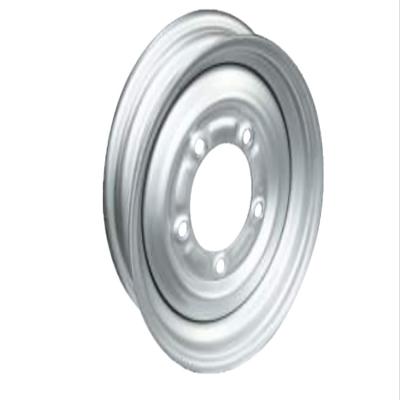 China Steel car wheel rim size 12*4B for sale