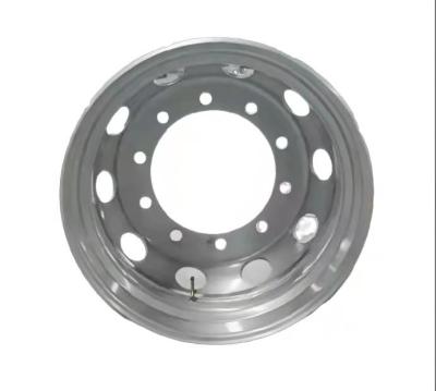 China HOLES: premium 10 and 8 wheel steel rim and 22.5X9.00 wheel aluminum tubeless rim for truck wheel for sale