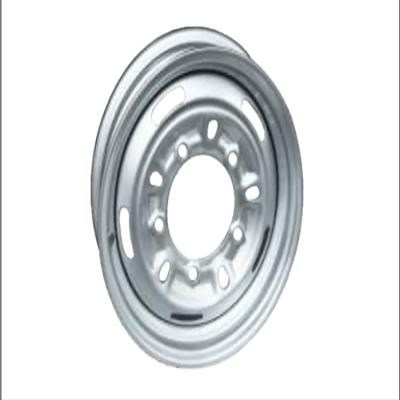 China Peep factory price steel ribbon used truck wheel rims cast iron wheel custom truck rims high quality steel wheels for sale