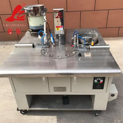 China Professional New Design High Quality Automatic Button Tarpaulin Cap Machine for sale