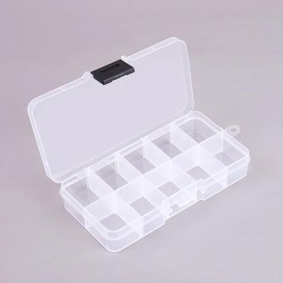 China HF2022 Recycled Materials Fishing Lure Plastic Boxes Caixa de Pesca Plastic Accessory Transparent Fishing Box for sale