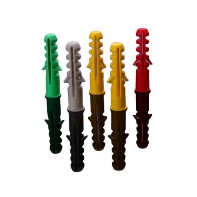 China HF2021 plastic anchor with nylon finger for concrete wall plug anchor high quality expansion screw for sale