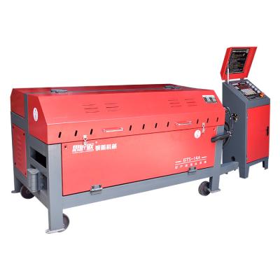 China Steel Bar Straightening Cuttting 9kw Horizontal cnc steel bar bending straightening and cutting machine for sale