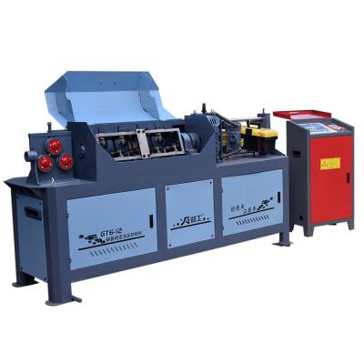 China Steel Bar Straightening Cuttting 0-65m 9+4 13KW Large Inverter CNC Steel bar metal straightening and cutting machine for sale