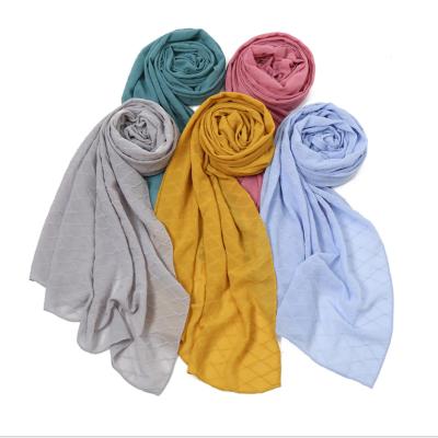 China YIWU Chiffon Hijab Factory Wholesale New Design Muslim Women's Scarf Shawl 2021 for sale