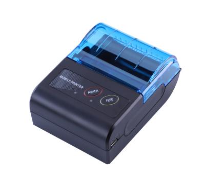 China Blue Cover 2inch POS Wireless Thermal Barcode Printer For Receipt Printing 58*40mm for sale