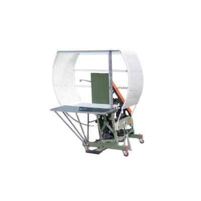 China Semi Automatic Food Bundling Machine PE Strapping Machine For Corrugated Box Packing for sale