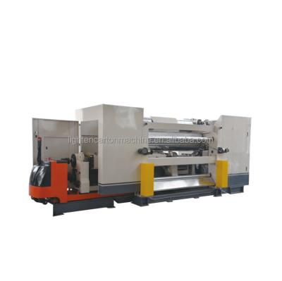 China SF-360E production of corrugated cardboard corrugated flute making machine single facer carton box packaging machine single facer corrugator machine for sale