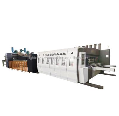 China Automatic Printing Shops Flexo Printing Slotting Rotary Die Cutting Machine for sale