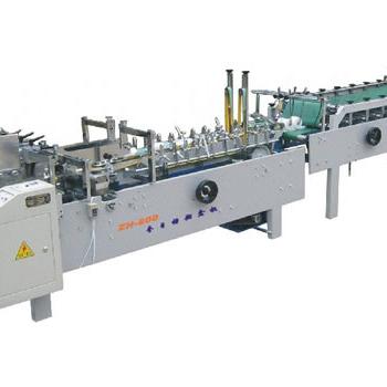 China Food Model 1200 Fully Automatic High Speed ​​Folder 4 Point Crash Lock Bottom Paper Box Gluer for sale