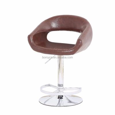 China Comfortable and convenient bar stool metal barstool electroplating barstool with footreat B01# for sale