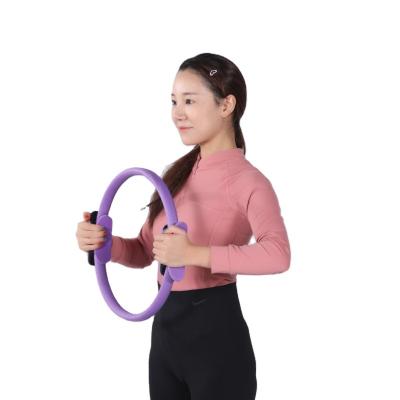 China New Eva Fiber Pilates Ring Muscle Relex Apparatus Yoga Parking Fitness Yoga Body Lean Hype Waist for sale