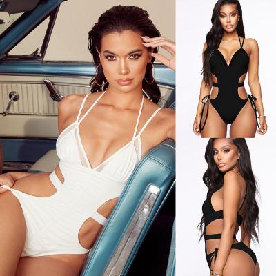 China Factory Price Antibacterial Cheap Miracle European Hot Female One-piece Triangle Style New Sexy Mesh Bikini Swimwear And American Swimsuit for sale