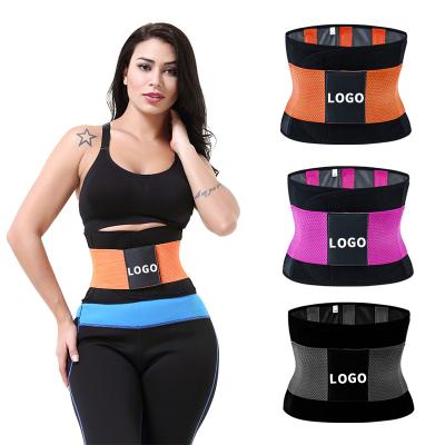 China Breathable 20% Off Double Belt Trimmer 2021 Body Shaper Custom Slimming Sport Organization For Women Ladies Corset Waist Trainer for sale