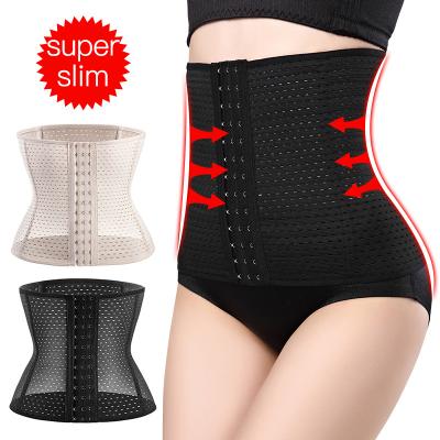 China Training Increased Edition Abdomen Slimming Belt Women Breathable Cavity Out Of Weight Loss Belt for sale