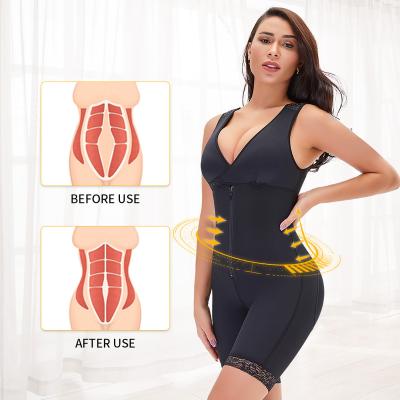 China 20% Antibacterial Off Body Shaper Full Shapewear Seamless Slimming Fullbody Creams Postpartum Slim Leggings Plus Size Shapers for sale