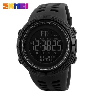 China SKMEI Alarm China Sports Men's Watches 1251 in Multifunction Time LED Digital Harga Wristwatches Tangan Jam 12/24 50M Water Wristwatches for sale