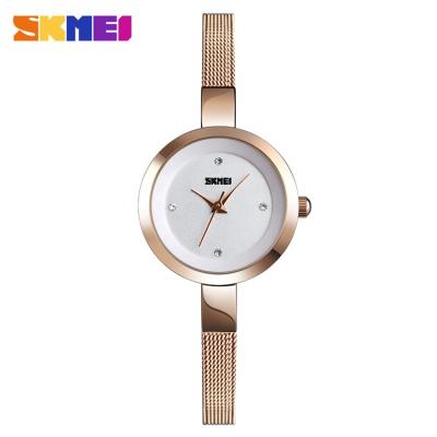 China Automatic Date Skmei 3ATM Water Resistant Wristwatches Women Quartz Watch for sale