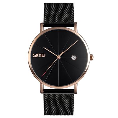 China Power Reserve SKMEI 9183 Mens Wrist Watch Minimalist Relojes Hombre Men Quartz Watch for sale