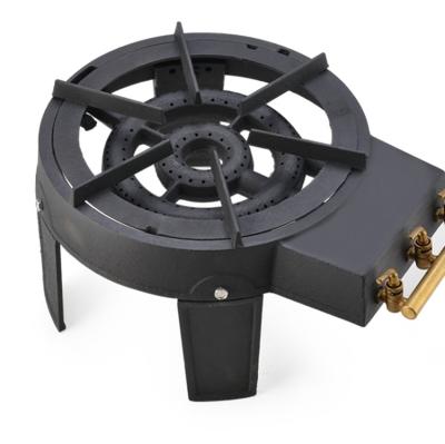 China Outdoor Good Painting Modern Leg Powder Price Cast Iron Burner Detachable Gas Stove for sale