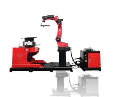 China Sustainable Rotary Welding Positioner For Welding Machine Robot With Chuck for sale