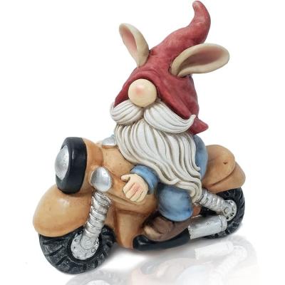 China North America Home and Garden Decoration Resin Crafts Sculpt Polyresin Garden Gnome Decoration for sale