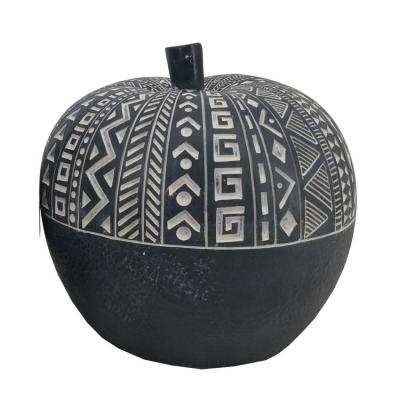 China Modern North America Home Simplicity Resin Sculpture Polyresin Apple Decoration Statue for sale