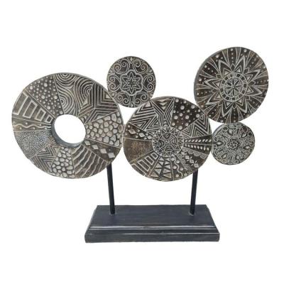 China Modern North Resin Home Sculpture Decoration America Craft Polyresin Elegant Home Decoration for sale