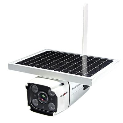 China NIGHT VISION Sectec HD 1080P Wifi 4G SIM Card Solar Outdoor Waterproof IP SolarCamera for sale