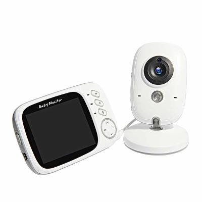 China 2022 SECTEC New Arrival Built-in Siren High Quality WiFi Night Vision 3.2 Inch Screen Baby Monitor IR Night Vision for sale