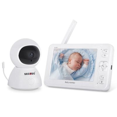 China Sectec NIGHT VISION Wifi 1080p Smart Indoor IP Camera Wireless Security CCTV Camera Wifi System Kits Camera 5 Inch Network Baby Monitor for sale