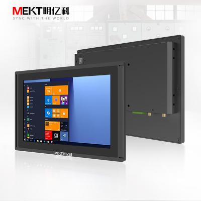 China Waterproof Aluminum Material Alloy+metal Panel 10.1 Inch 10.1 Inch Industrial Capacitive LCD Monitor HD\Display DP\VGA Computer for sale