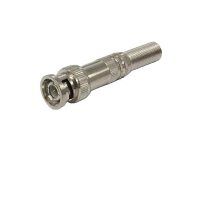 China audio & Video Connector Socket Straight BNC Plug For RG59 CABLE for sale