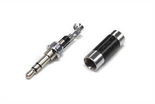 China audio & 3.5mm Jack 3.5mm Audio Video Jack Gold JR Plated 3.5MM Stereo Plug for sale