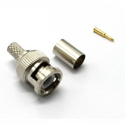 China audio & JiaRong rg58 rg59 rg60 video bnc crimp male connector for sale