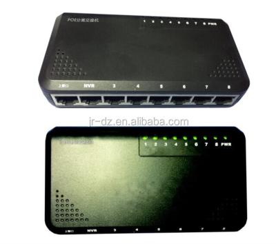 China POE 12v 8 port poe switch for sale