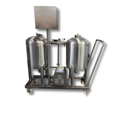 China Dismountable Brewpub Brewpub 1000liter Brewery Plant CIP Cleaning System for sale