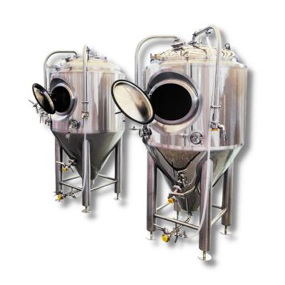 China Brewpub 1500l 150hl 15bbl beer fermentation tanks unitank with buttfly valves for sale