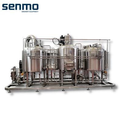 China Brewing Plant 1000liter 2000liter 3000liter 4000liter Turnkey Micro Brewery Beer Brewing Equipment for Lager IPA Malt Beer Brewing for sale